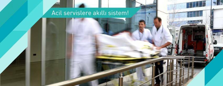 Acil servislere akıllı sistem!