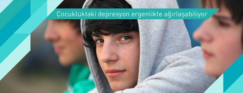 Childhood depression can worsen in adolescence