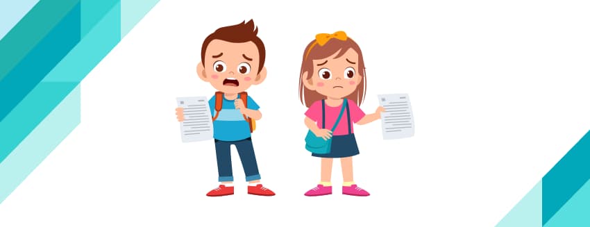 Report Card Fear and Psychology in Children