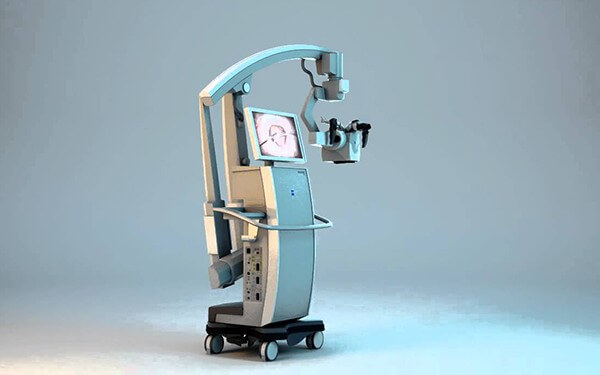 Surgical Microscope with Tumor Fluorescent Staining