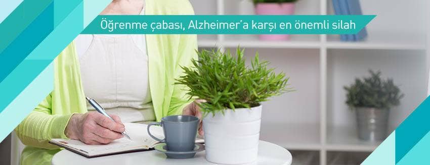 Öğrenin Alzheimer’dan korunun!