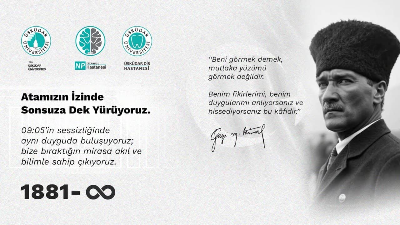 Ulu Önder Gazi Mustafa Kemal Atatürk'ü Sonsuz Saygı ve Minnetle Anıyoruz.-thumbnail