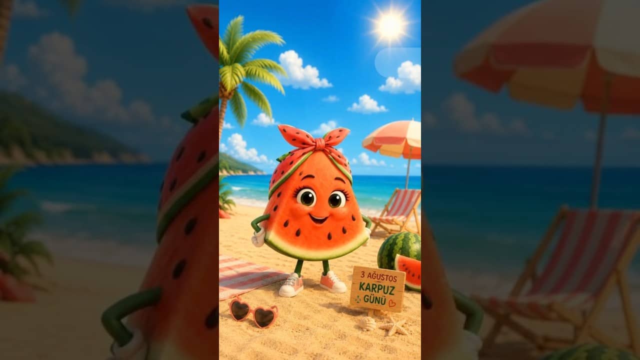3 Ağustos Dünya Karpuz Günü’nde hem serinle hem beynine iyi bak! 🌊✨