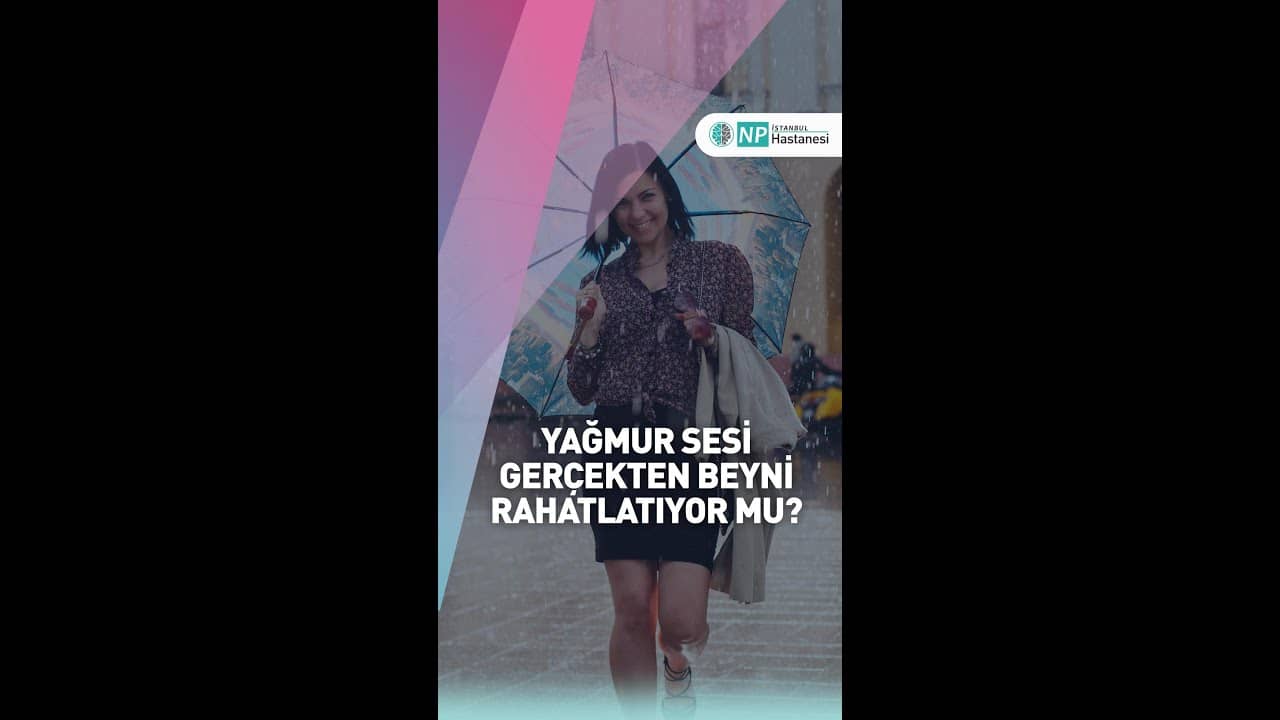 Yağmur sesi neden bu kadar rahatlatıcı?