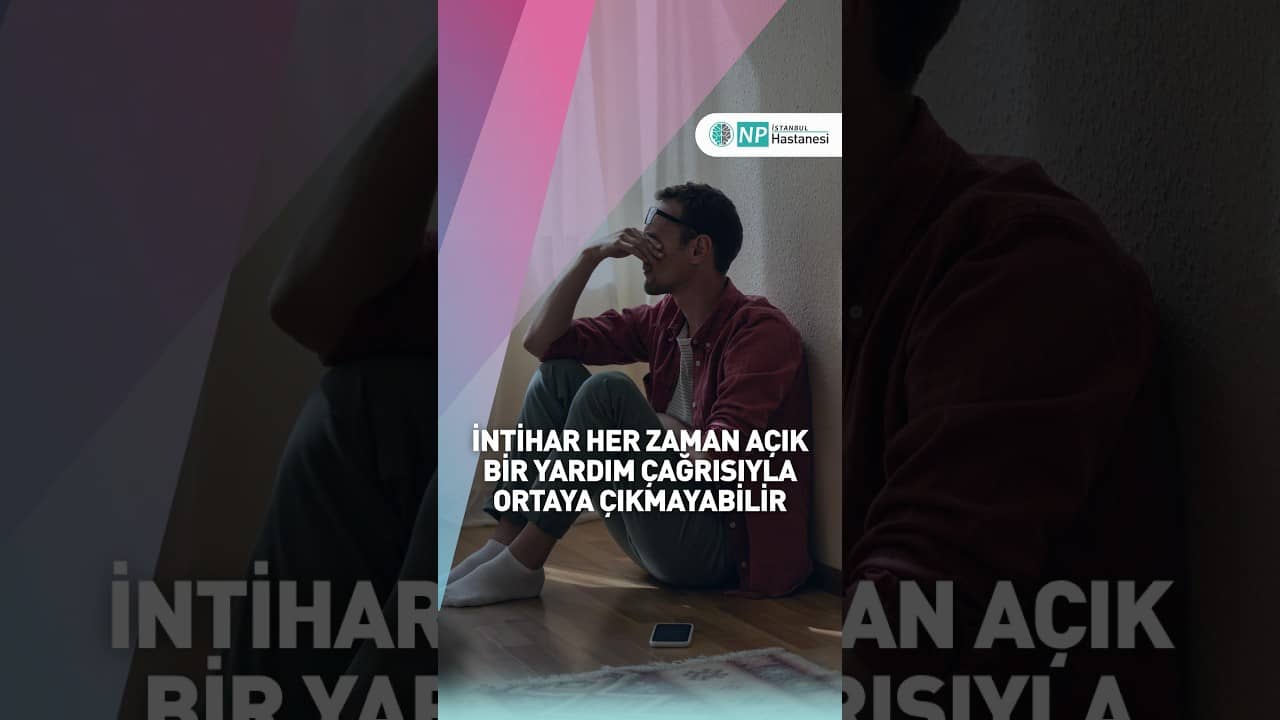 🫂 İntihar riski her zaman açık bir yardım çağrısıyla ortaya çıkmayabilir.