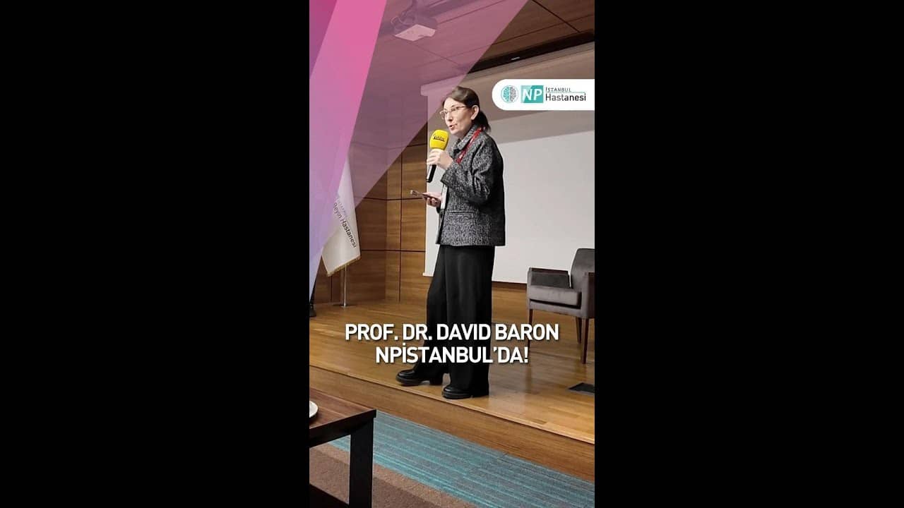 Prof. Dr. David Baron NPİSTANBUL’da!