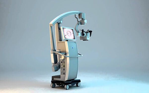 Surgical Microscope with Tumor Fluorescent Staining  