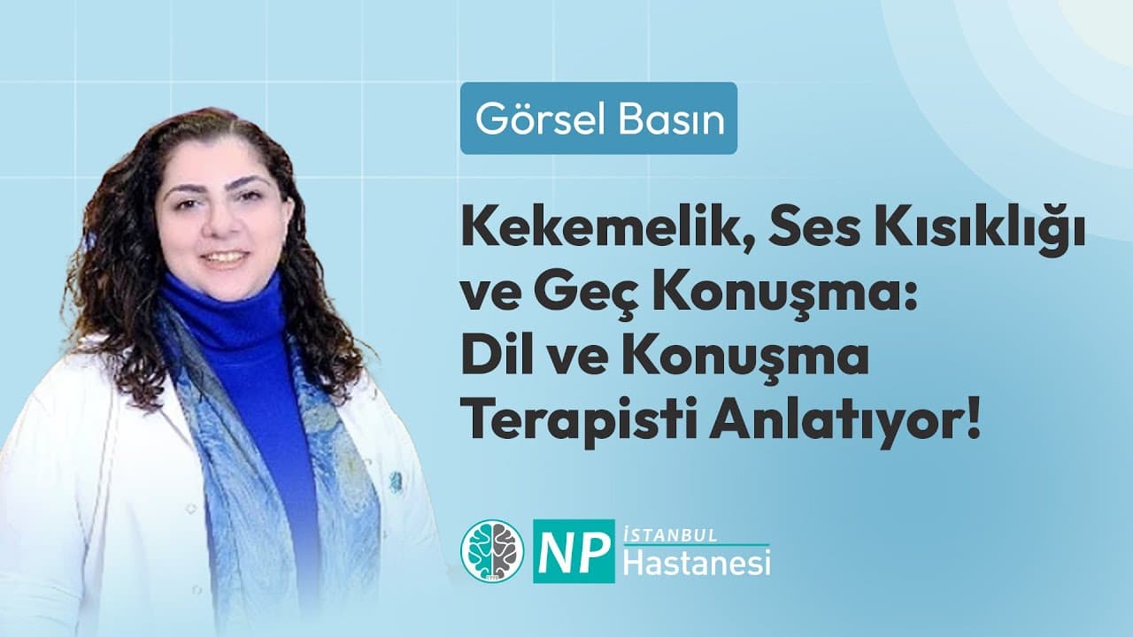 Kekemelik, Ses Kısıklığı ve Geç Konuşma: Dil ve Konuşma Terapisti Anlatıyor!-thumbnail