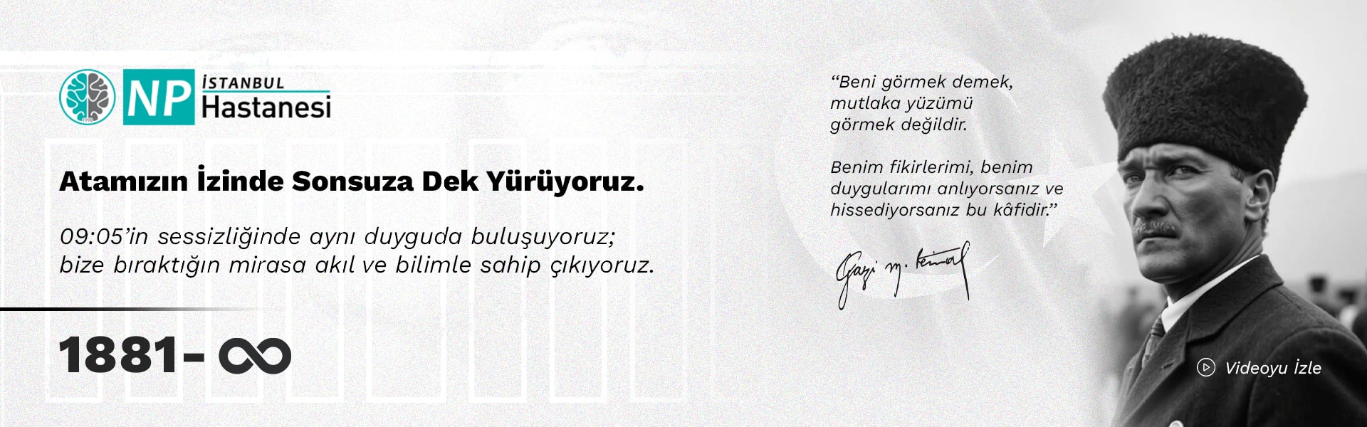 Atamızın İzinde Sonsuza Dek Yürüyoruz