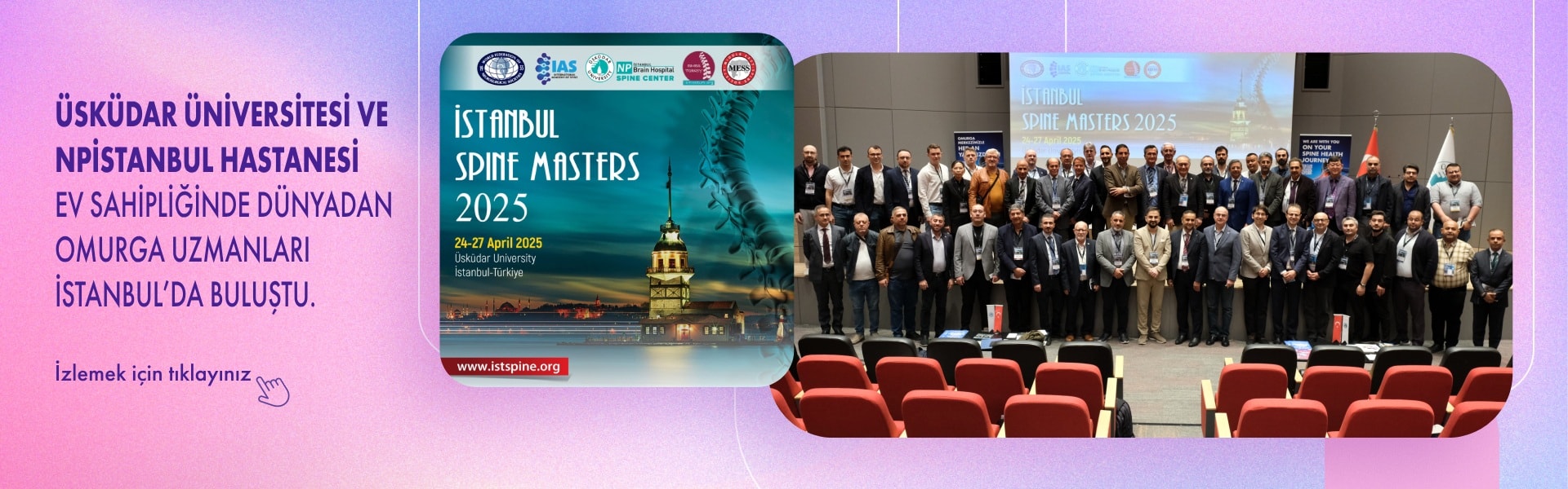 Omurga Uzmanları İstanbul'da Buluştu