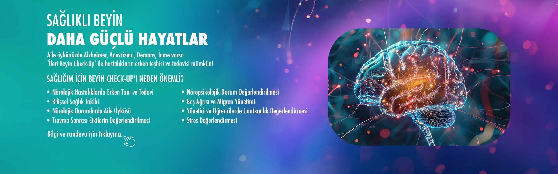Sağlıklı Beyin Daha Güçlü Hayatlar