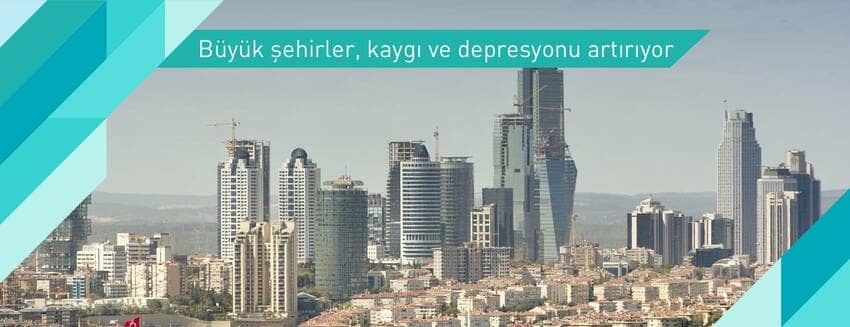 Большие города повышают уровень тревожности и депрессии