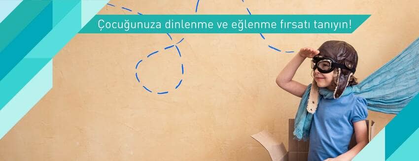 Çocuk tatilde dinlenmeli ve eğlenmeli