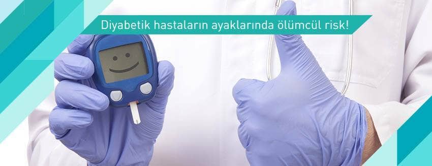 Diyabetik hastaların ayaklarında ölümcül risk!