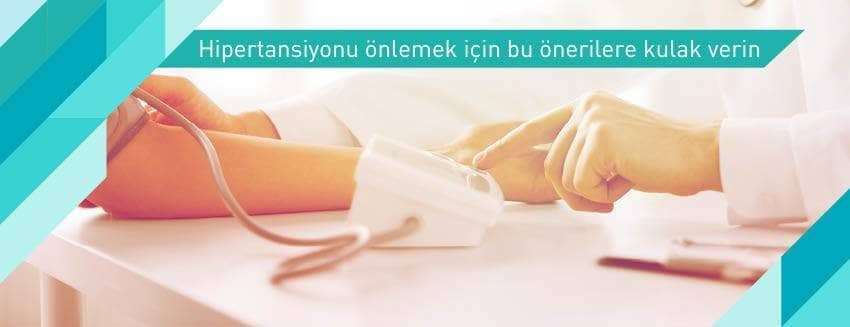 Hipertansiyonu önlemek için bu önerilere kulak verin!