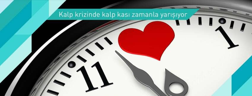 Kalp krizinde kalp kası zamanla yarışıyor