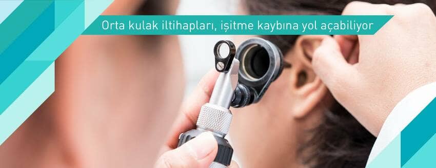Orta kulak iltihapları, işitme kaybına yol açabiliyor