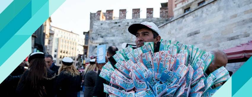 Лотерейный билет дарит ощущение удовольствия!