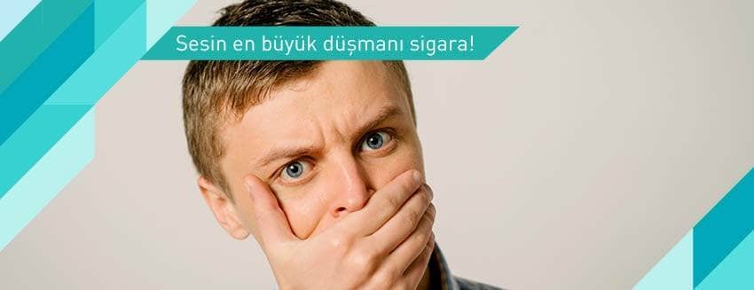 Sesinizin en büyük düşmanını biliyor musunuz