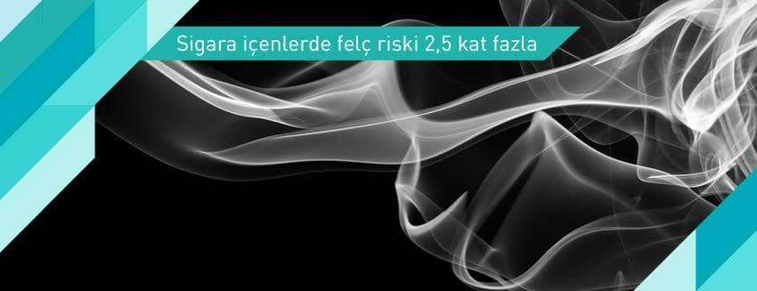 Sigara felç ve inme riskini artırıyor