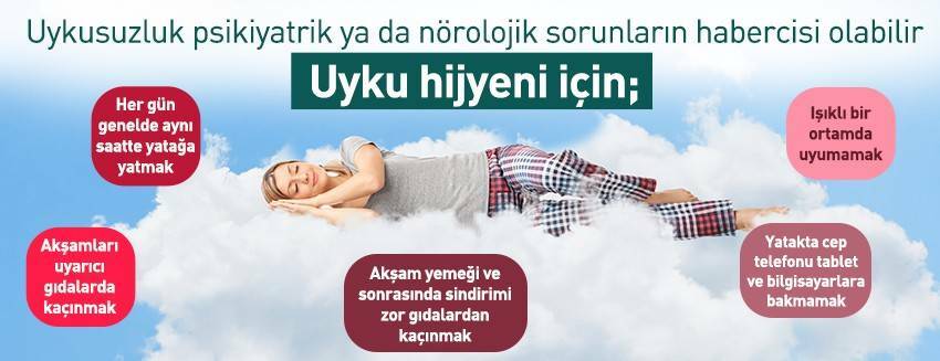 Uykusuzluk psikiyatrik ya da nörolojik sorunların habercisi olabilir