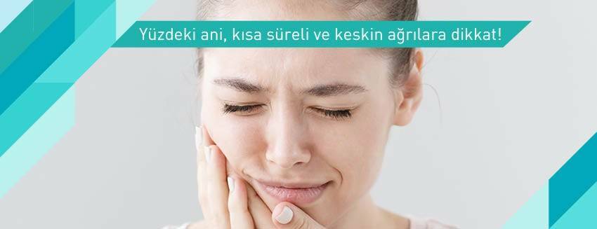Pay attention to sudden, short-term and sharp pain in the face