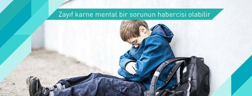 Zayıf Karne Mental Bir Sorunun Habercisi Olabilir