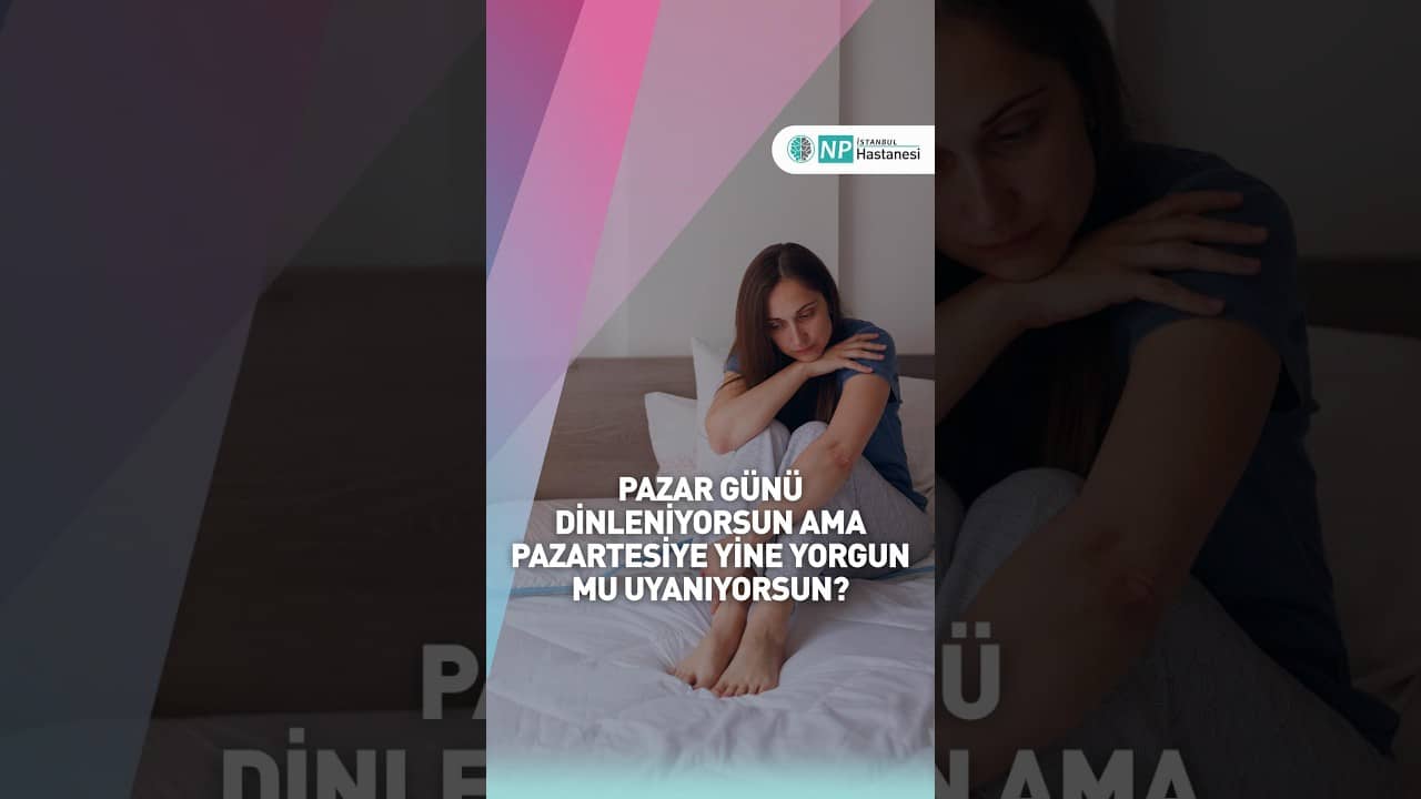 🧠 Pazar günü dinleniyorsun ama Pazartesiye yine yorgun mu başlıyorsun?