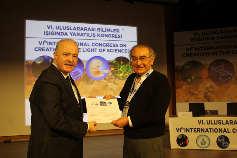 Prof. Dr. Nevzat Tarhan, 6. Uluslararası Bilimler Işığında Yaratılış Kongresi’ne katıldı